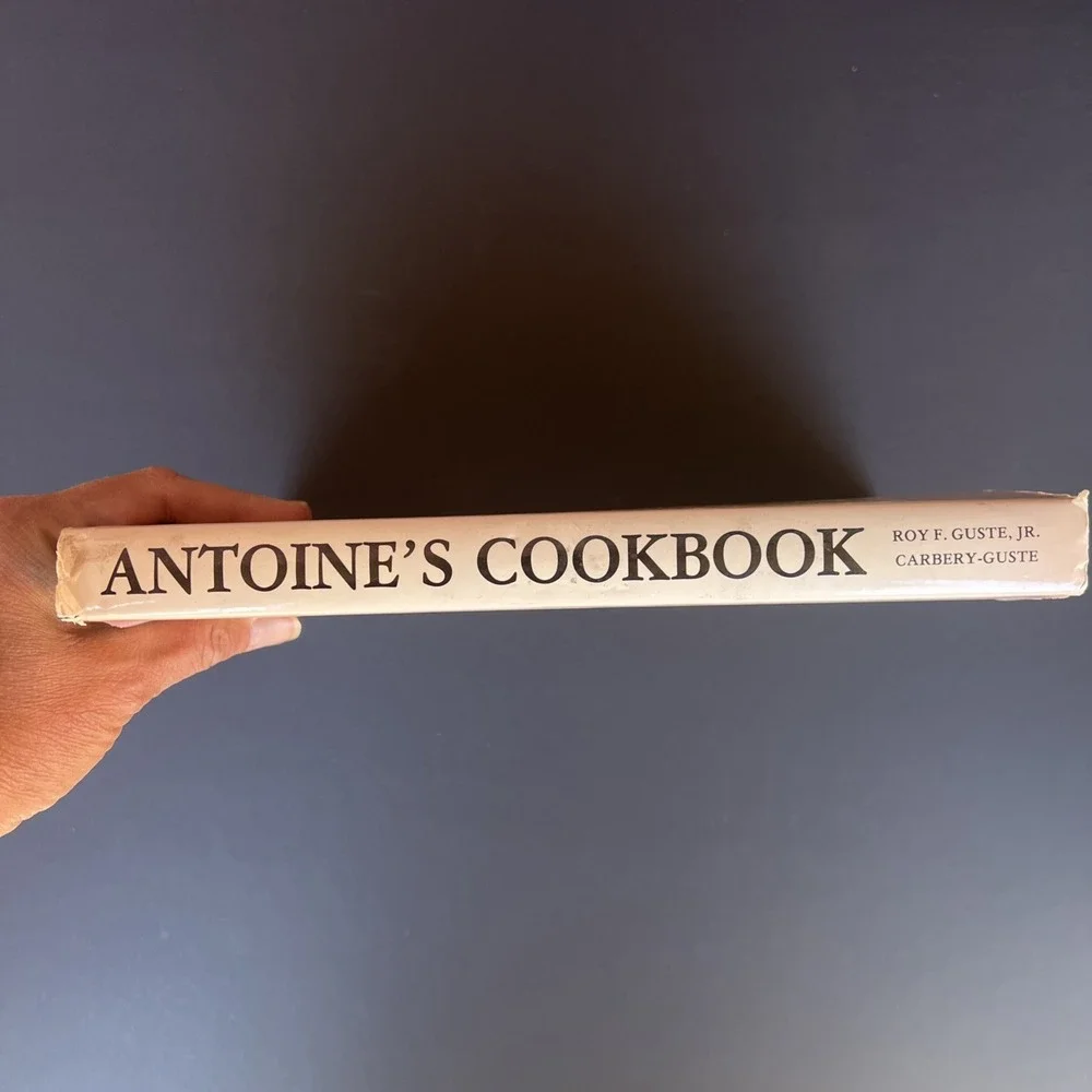 Antoines Restaurant Since 1840 Cookbook Hardcover First Edition 1978 Dust Jacket